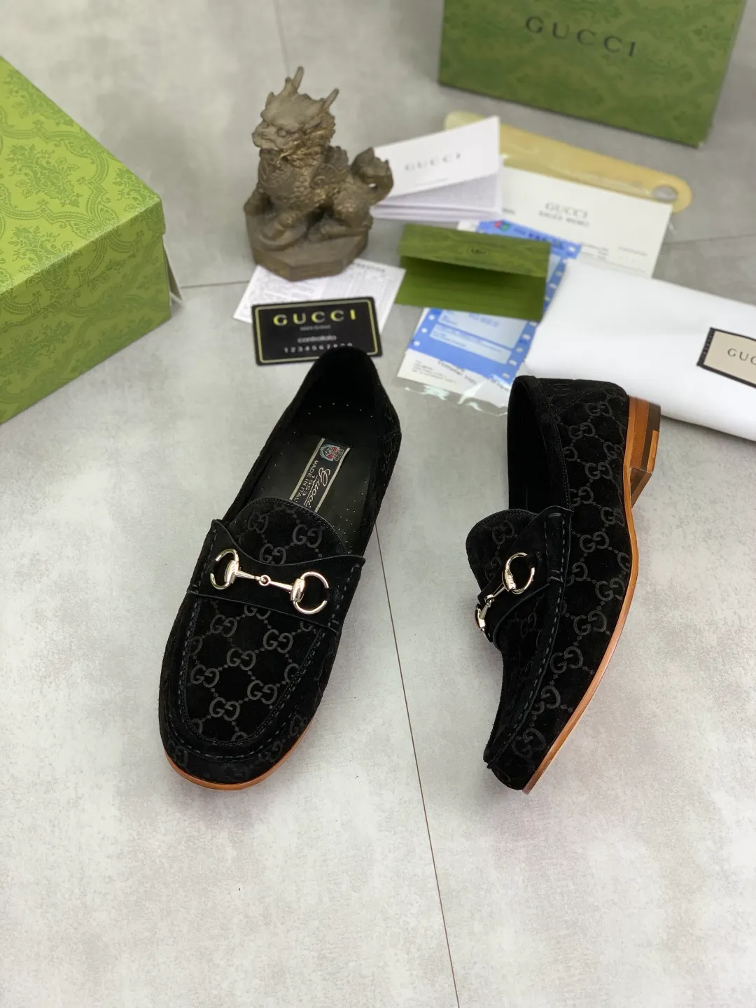 Men's men's shoes 💰P540 [New style] Water-dyed cowhide 💰💎💎💎 [Gucci] Gucci high-end men's formal business leather shoes, original order 1:1 authentic goods! Original imported high-end washed calfskin, original metal buckle, imported first-layer cowhide lining for feet, original outsole, men's shoe size: 38-44, multiple colors available
